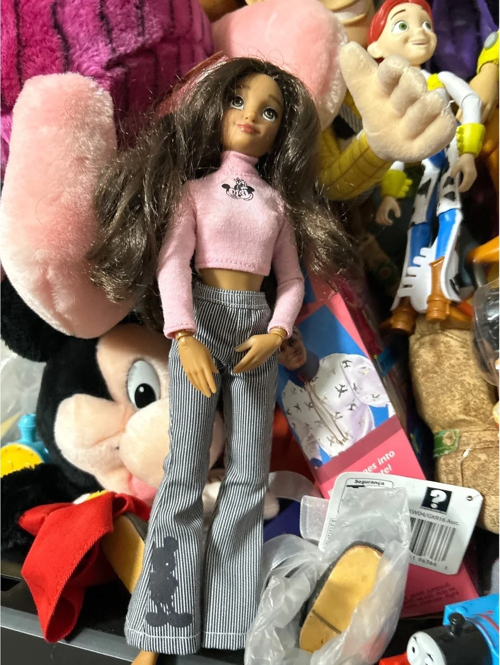 Disney  Doll with Mickey Mouse Themed Outfit